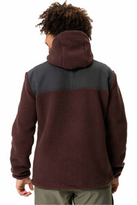 Vaude forro polar hombre MANUKAU FLEECE JACKET II vista trasera