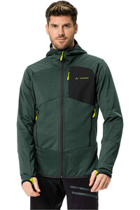 Vaude forro polar hombre MONVISO FLEECE JACKET II vista frontal