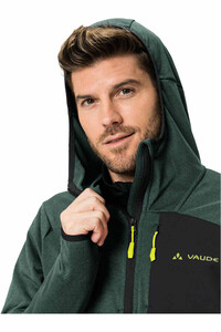 Vaude forro polar hombre MONVISO FLEECE JACKET II vista detalle