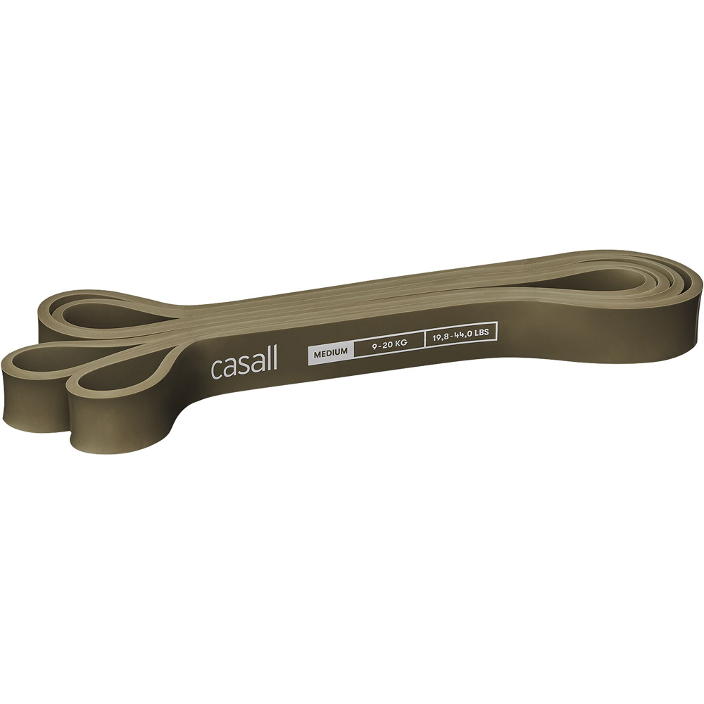 Casall tensores musculación Casall Long rubber band medium vista frontal