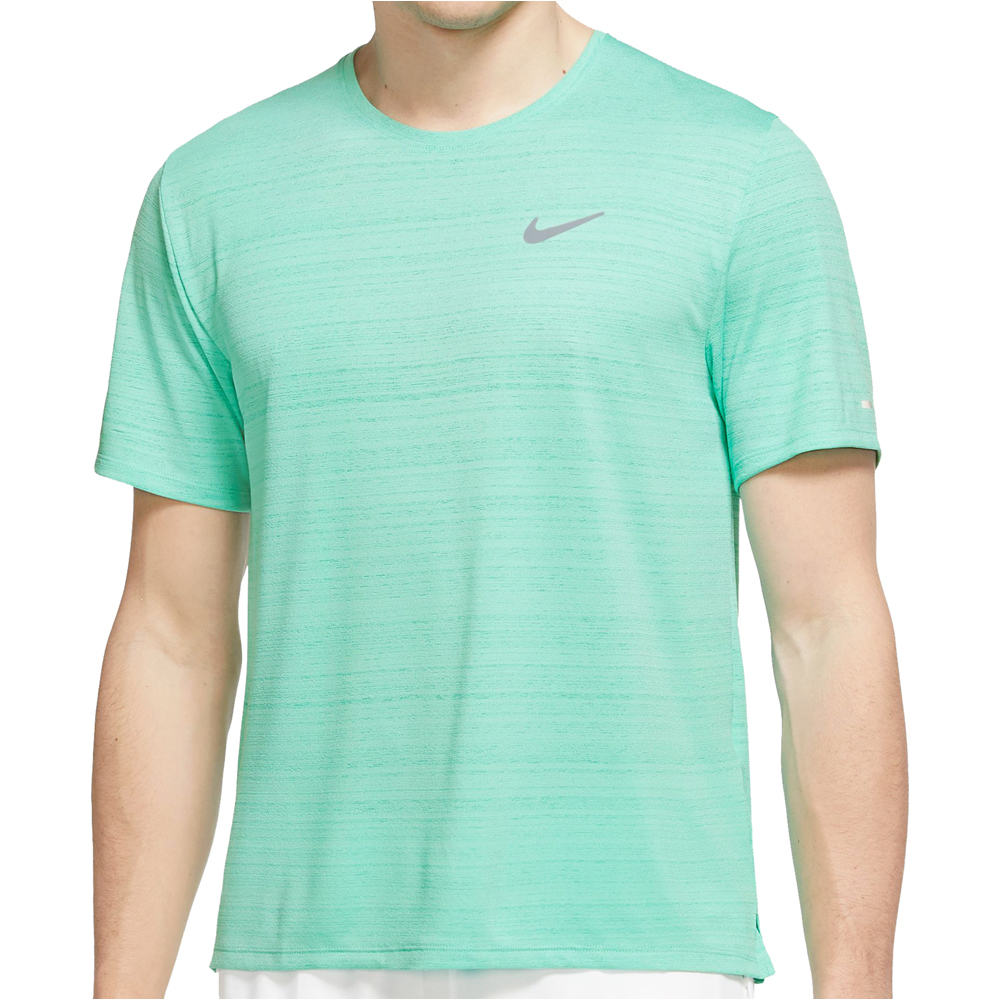 Nike camiseta técnica manga corta hombre DF MILER TOP SS vista detalle