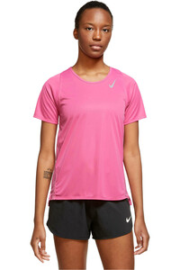 Nike camiseta entrenamiento manga corta mujer DF RACE TOP SS vista frontal