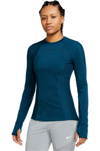 Nike camiseta técnica manga larga mujer DFADV RUN DVN LS TOP vista frontal