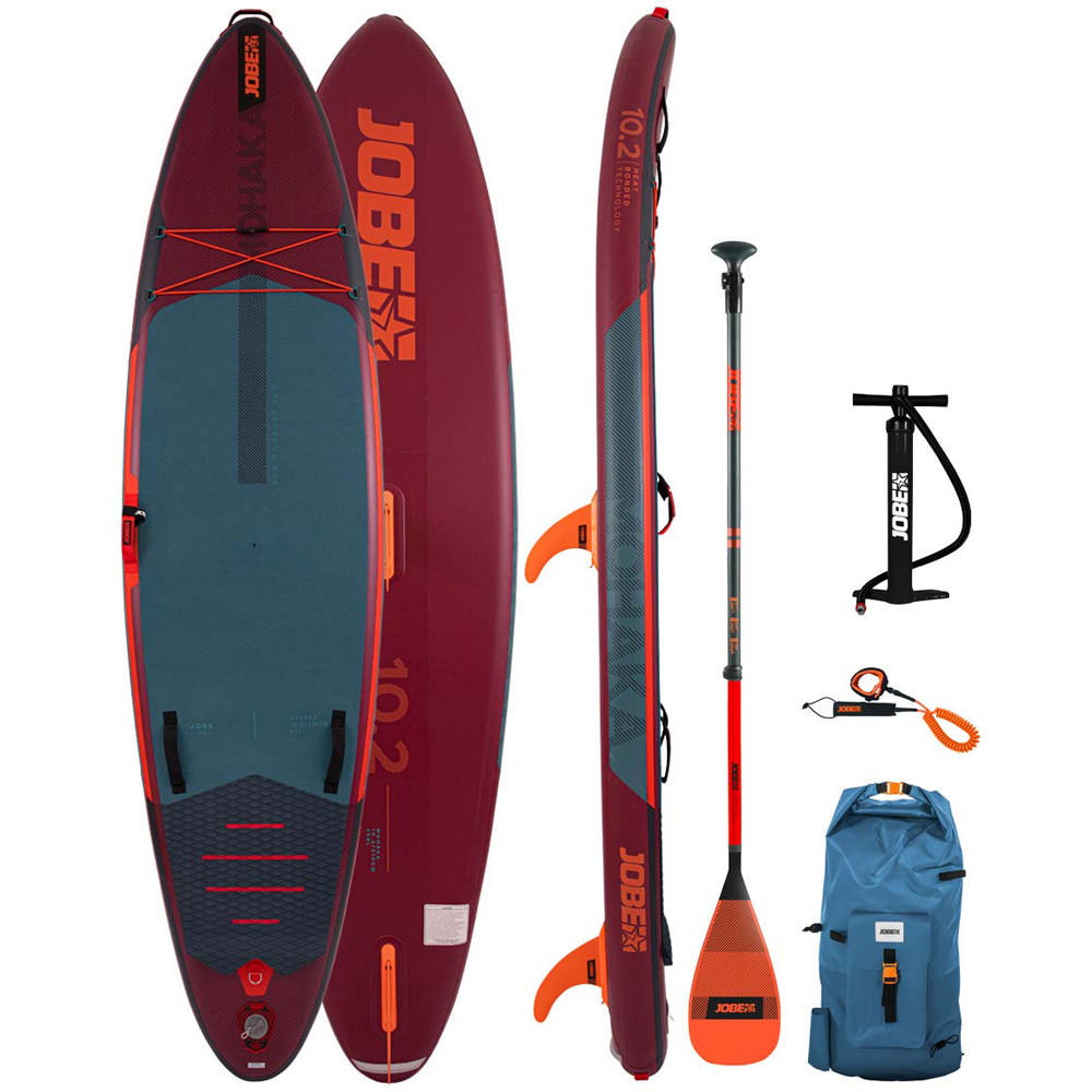 Jobe tablas de paddle surf Aero Mohaka SUP Board 10.2 Package vista frontal