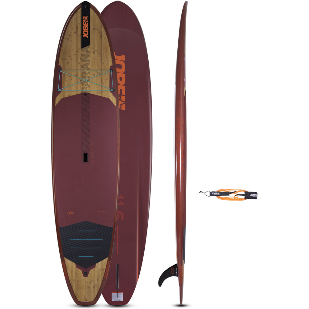 Jobe tablas de paddle surf Bamboo Parana SUP Board 11.6 vista frontal