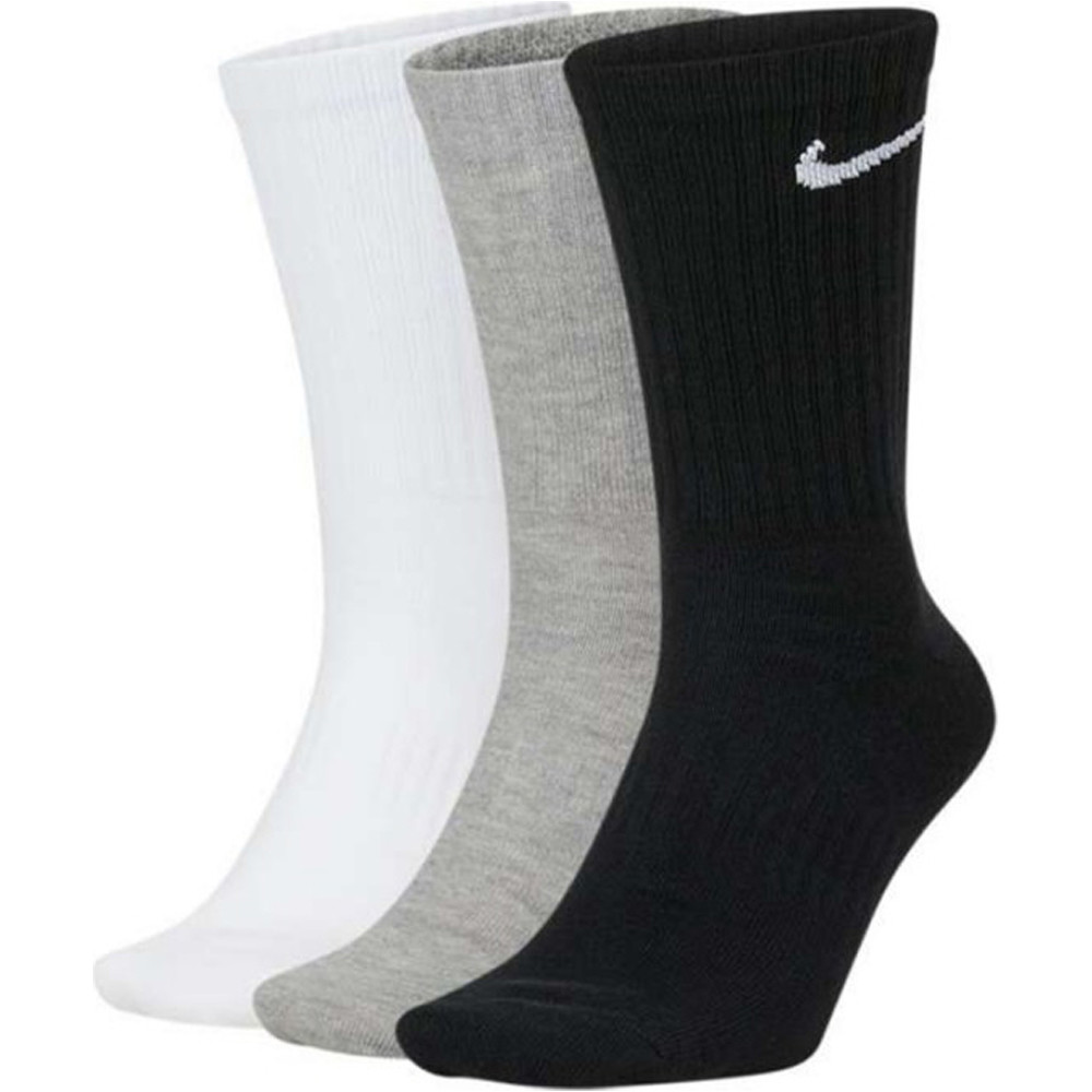 Nike calcetines deportivos EVERYDAY LTWT CREW 3PR vista frontal