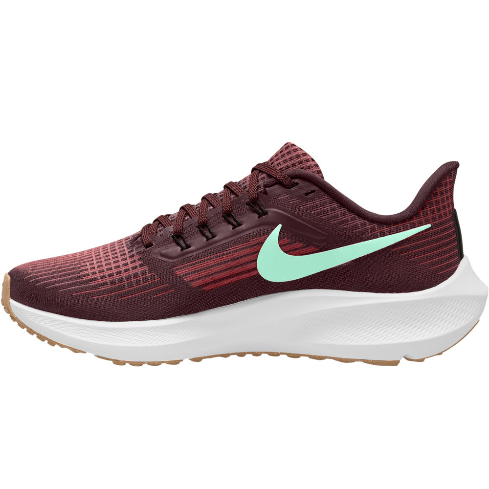 Nike zapatilla running mujer AIR ZOOM PEGASUS 39 lateral interior