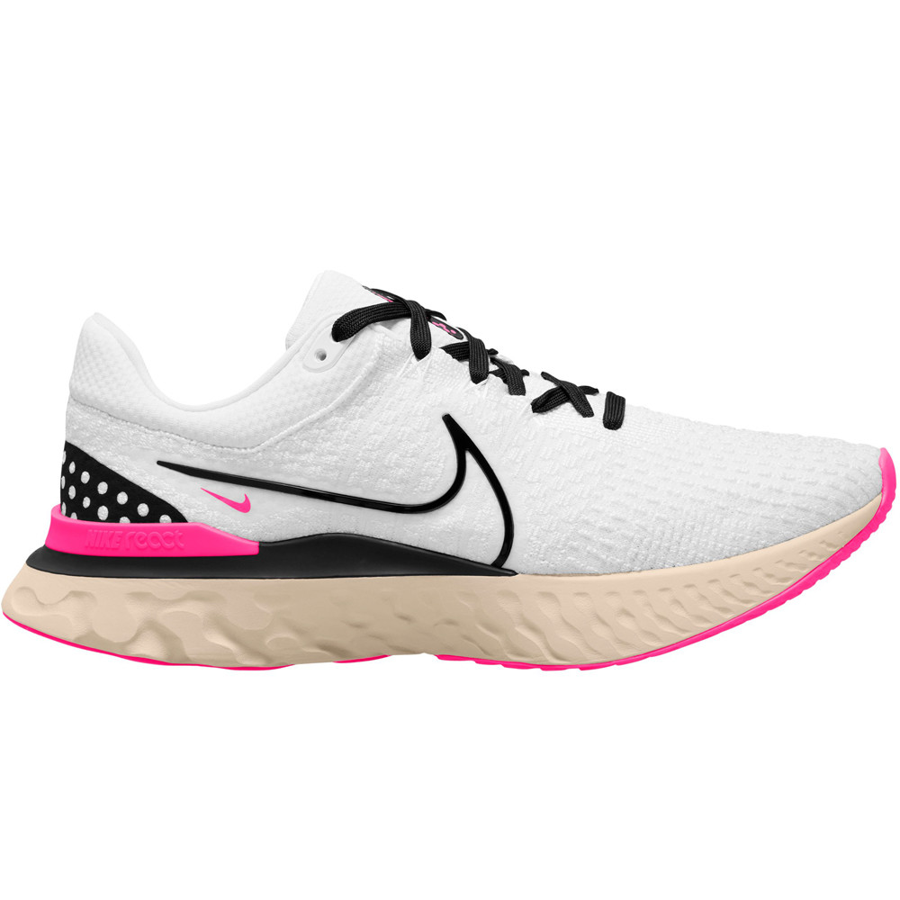 Nike zapatilla running hombre REACT INFINITY RUN FLYKNIT 3 lateral exterior