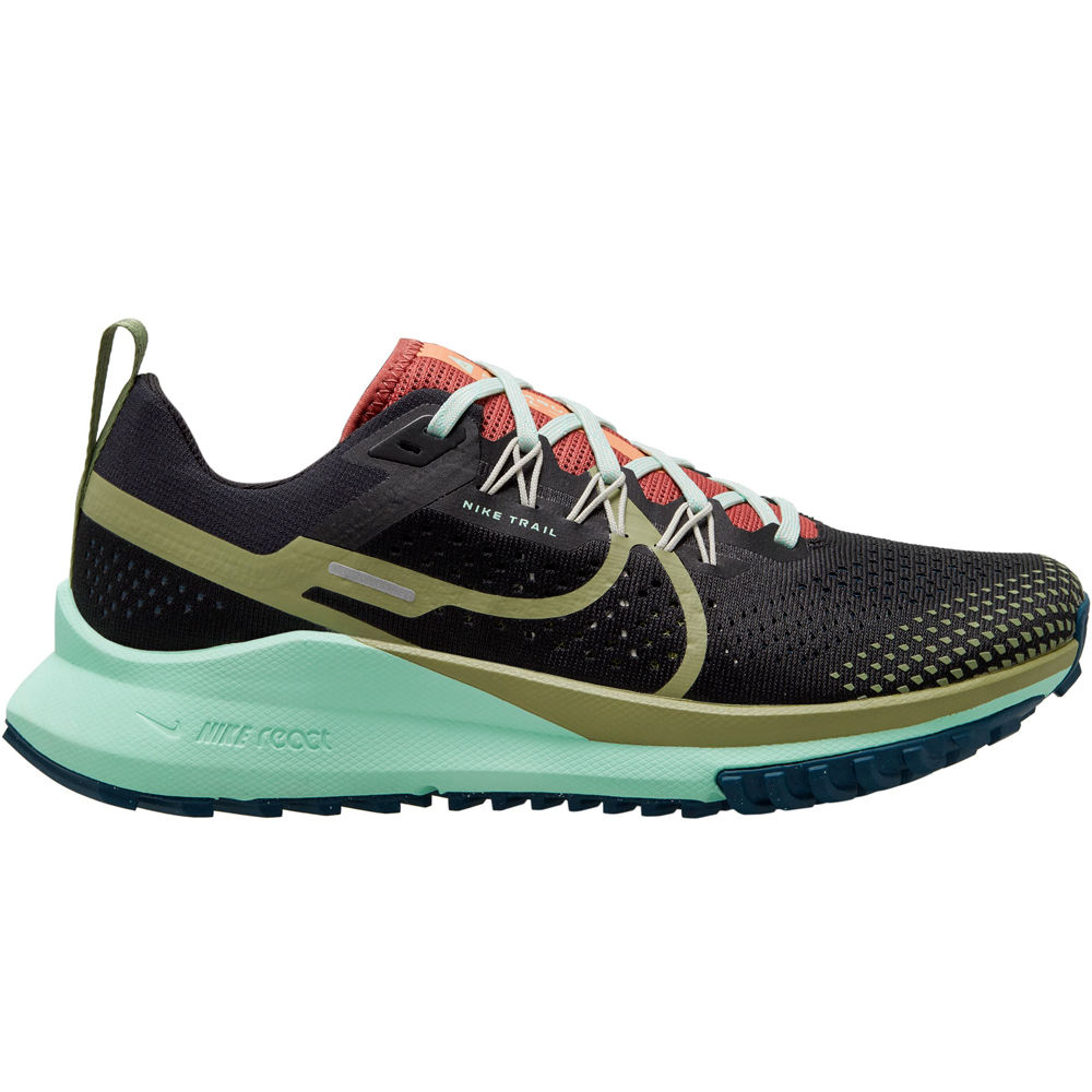 Nike zapatillas trail mujer REACT PEGASUS TRAIL 4 lateral exterior