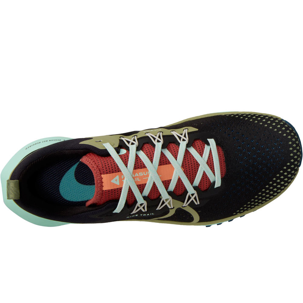 Nike zapatillas trail mujer REACT PEGASUS TRAIL 4 vista trasera
