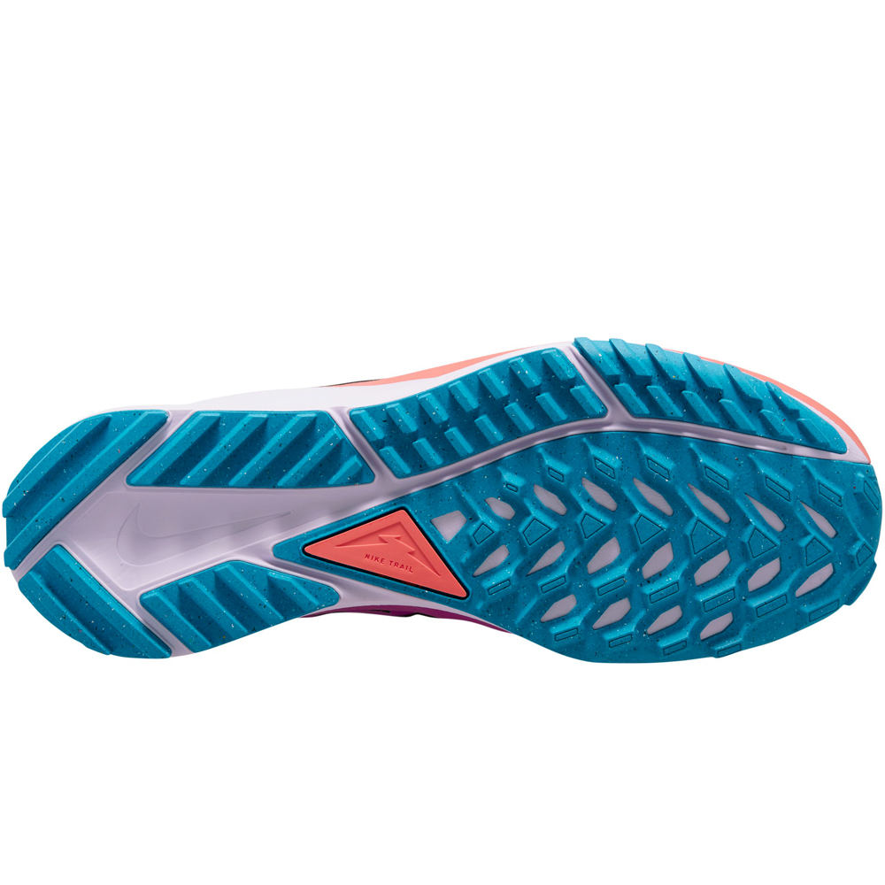 Nike zapatillas trail hombre REACT PEGASUS TRAIL 4 lateral interior