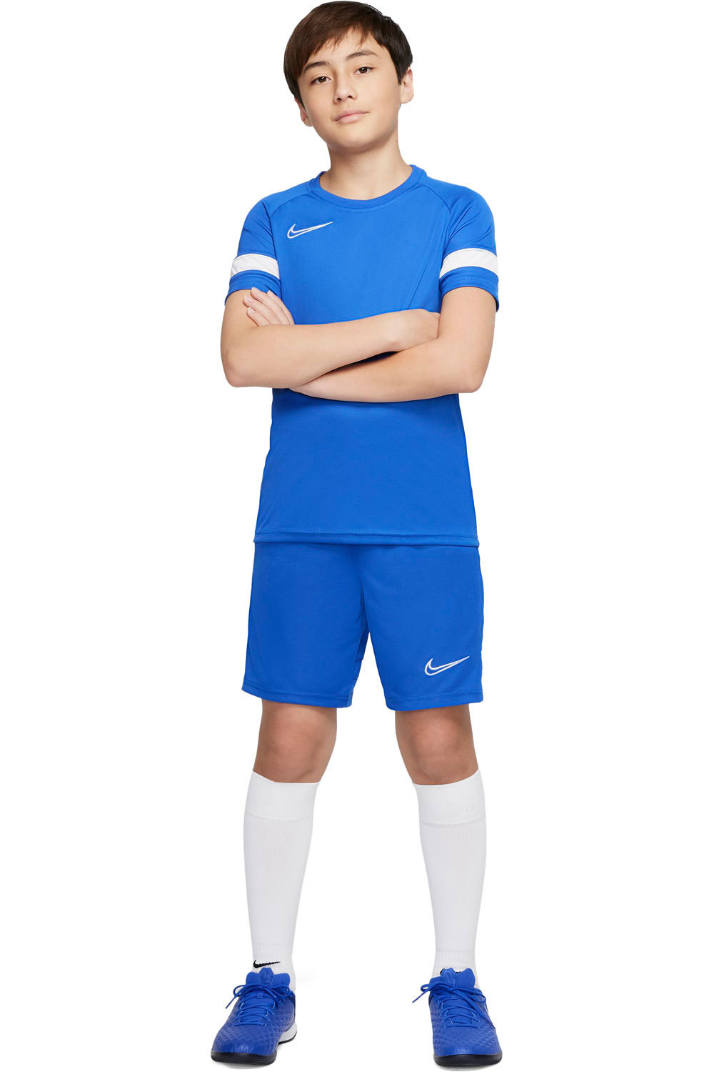 Nike pantalones cortos futbol niño ACADEMY 21 SHORT vista frontal