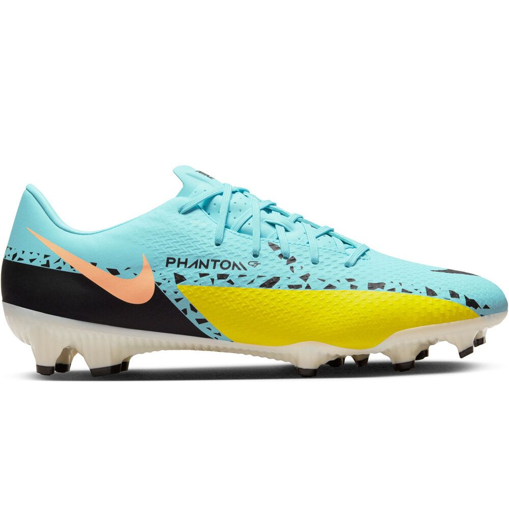 Nike botas de futbol cesped artificial PHANTOM GT2 ACADEMY MG lateral exterior