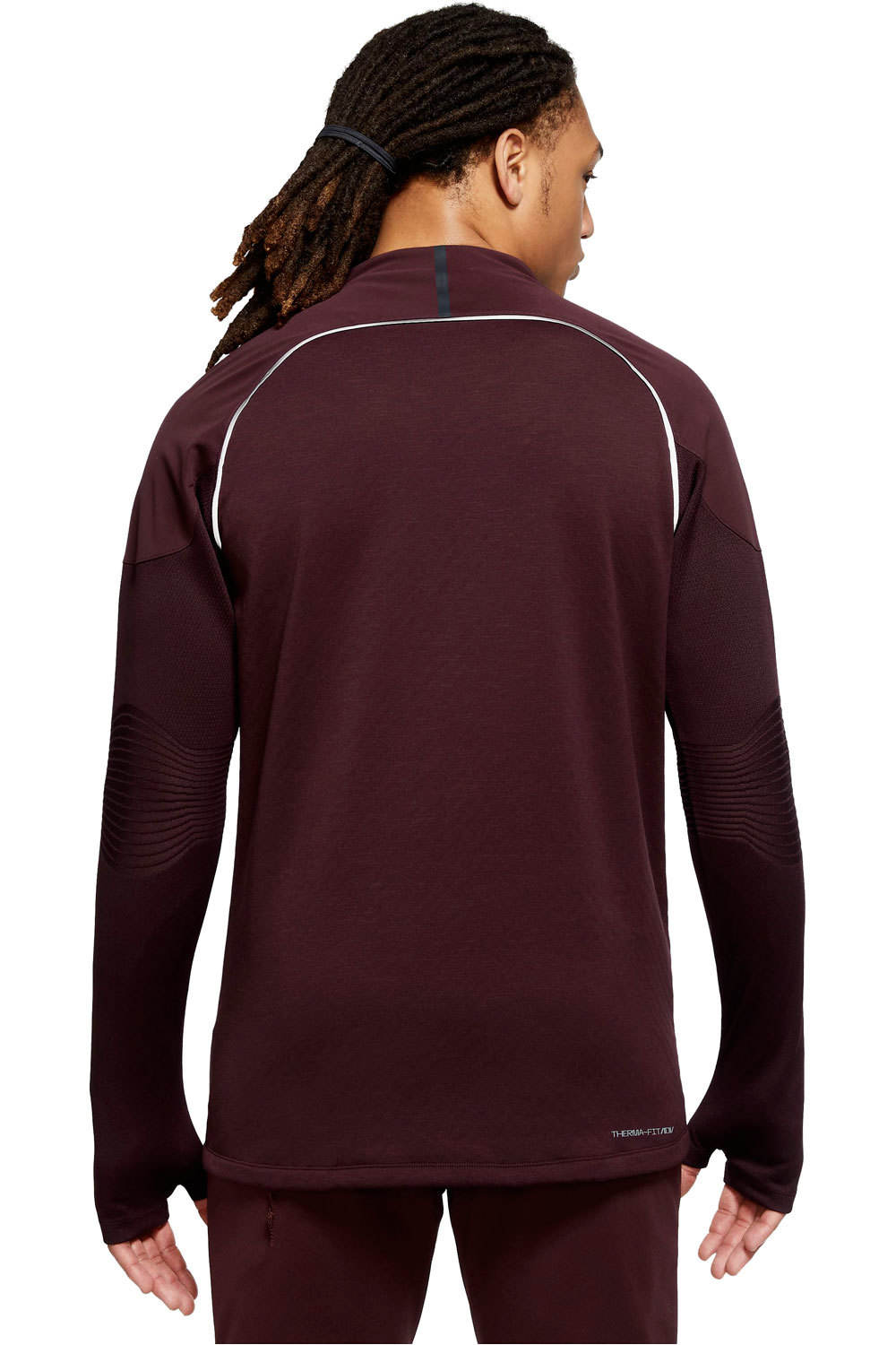 Nike sudadera entrenamiento fútbol TFADV STRK WW DRIL TOP vista trasera