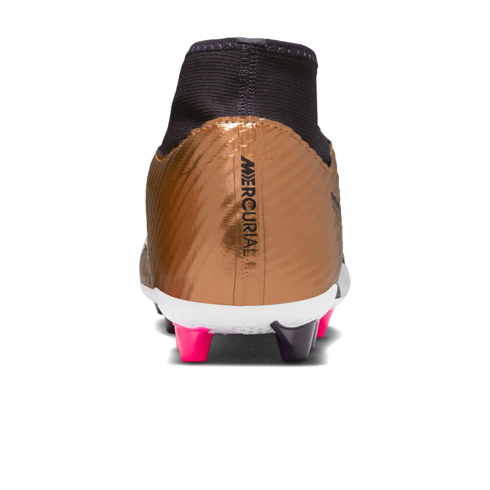 Nike botas de futbol cesped artificial MERCURIAL ZOOM SUPERFLY 9 ACADEMY AG vista trasera