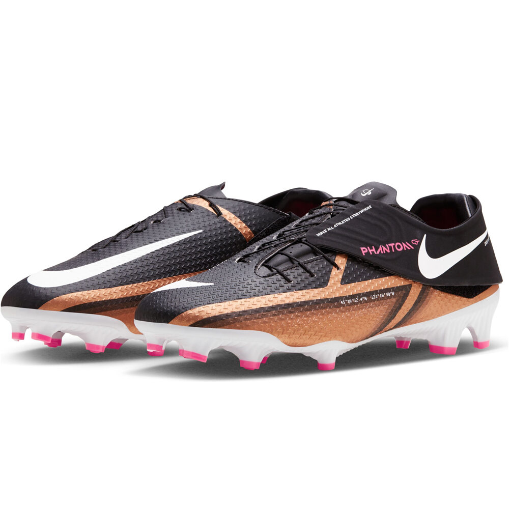 Nike botas de futbol cesped artificial PHANTOM GT2 ACADEMY FLYEASE FG MG puntera