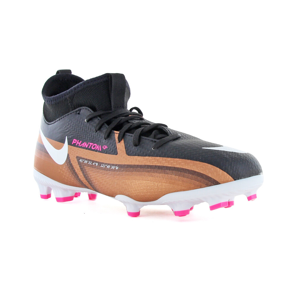 Nike botas de futbol niño cesped artificial PHANTOM GT2 ACADEMY DYNAMIC FIT FG MG vista superior