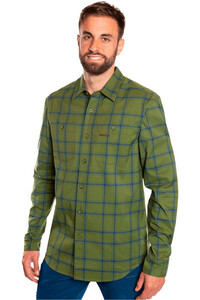 Trango camisa montaña manga larga hombre ZERNEZ vista frontal