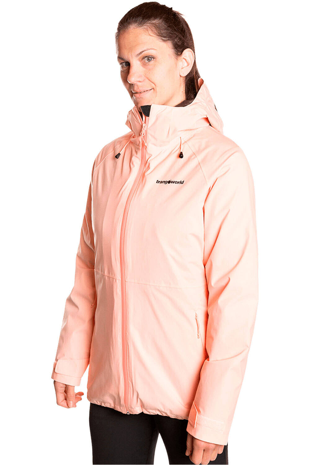 Trango chaqueta impermeable insulada mujer BRUKET COMPLET vista frontal