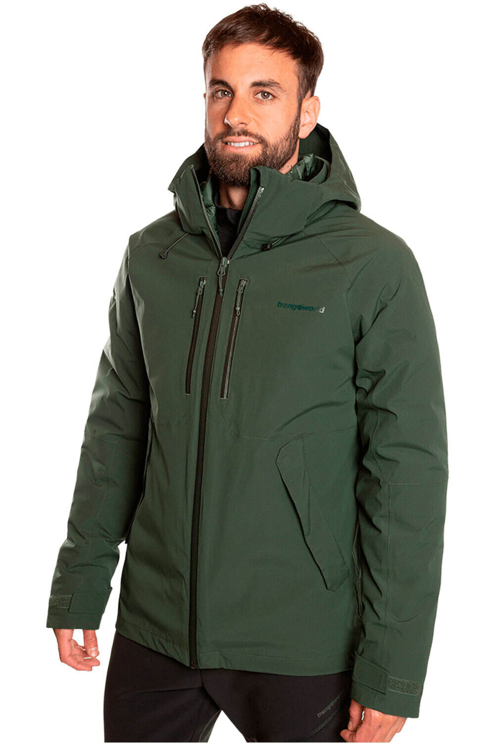 Trango chaqueta impermeable insulada hombre LEPSALA COMPLET vista frontal