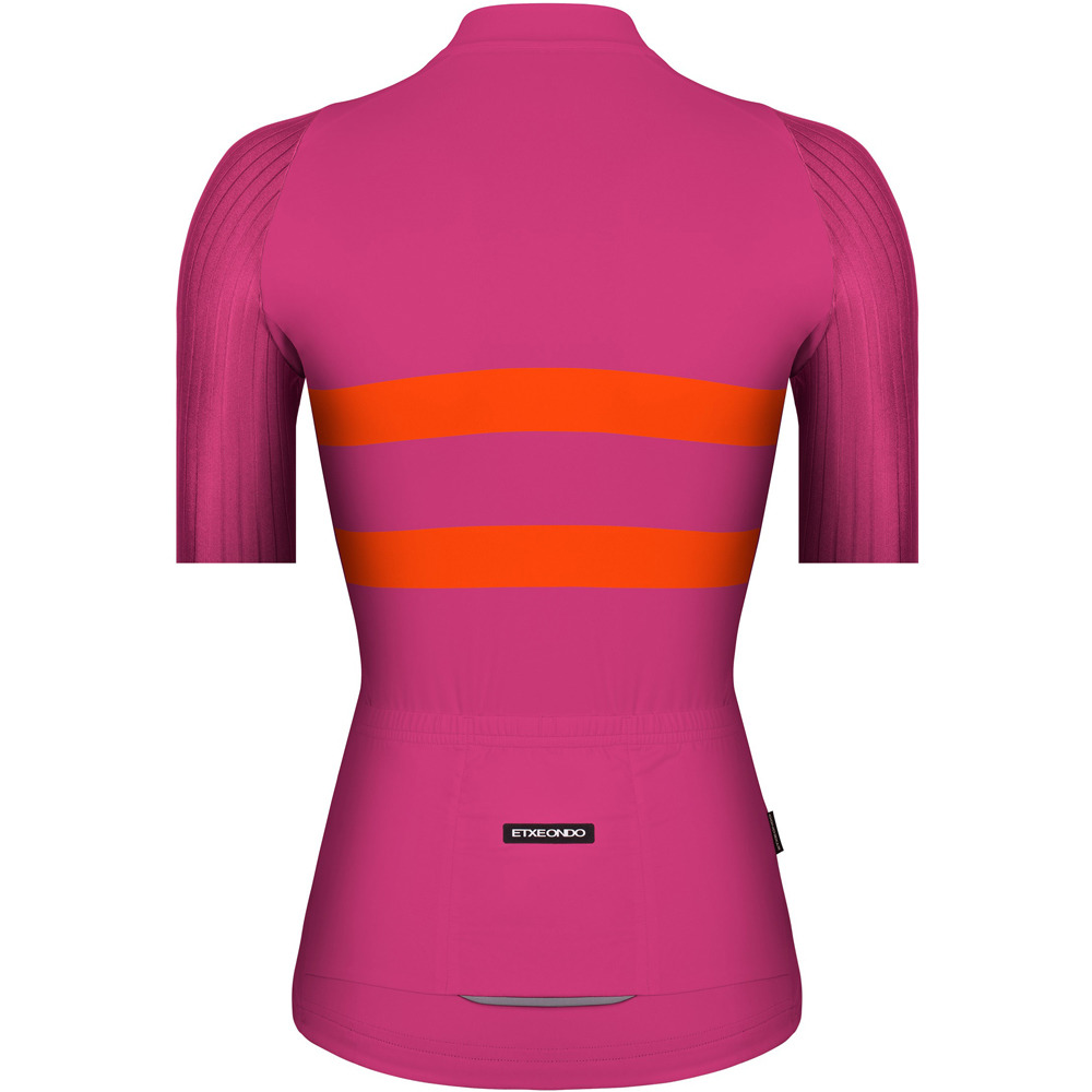 Etxeondo maillot manga corta mujer MAILLOT GARAIA vista trasera