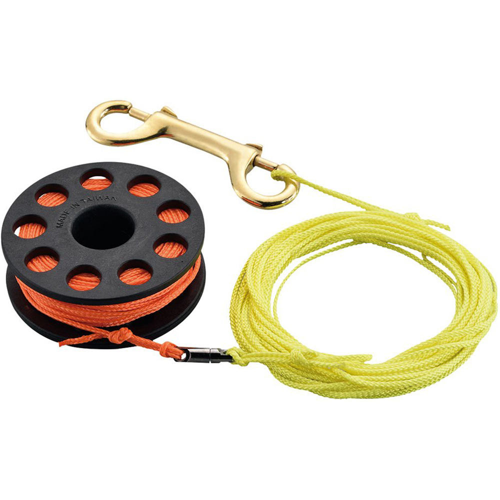 Tecnomar carrete guia 20 mts con mosquetn de bro