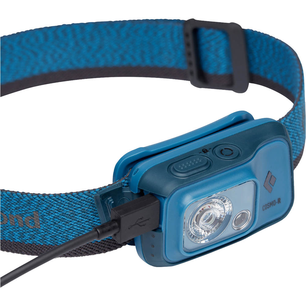 Black Diamond frontal COSMO 350-R HEADLAMP 02