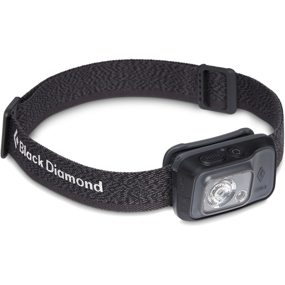Black Diamond frontal COSMO 350-R HEADLAMP vista frontal