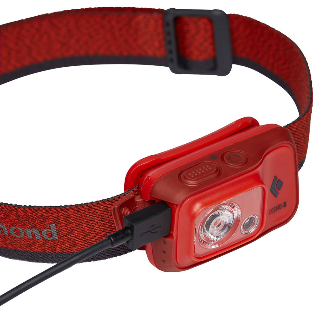 Black Diamond frontal COSMO 350-R HEADLAMP 04