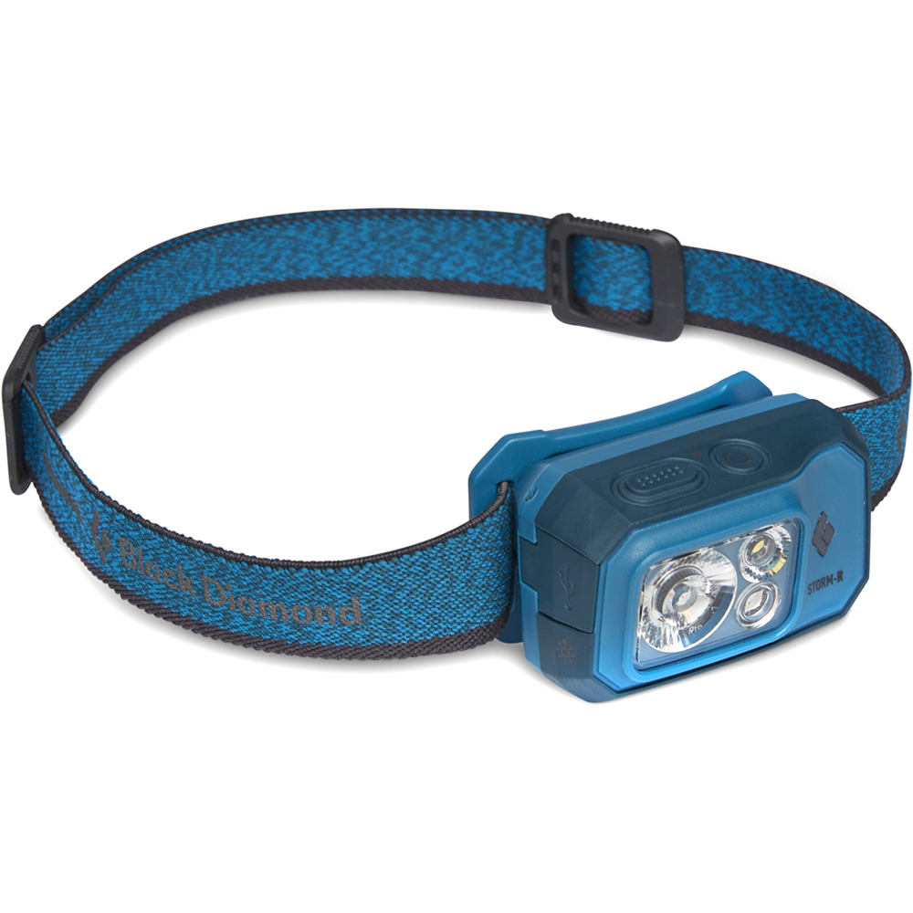 Black Diamond frontal STORM 500-R HEADLAMP vista frontal