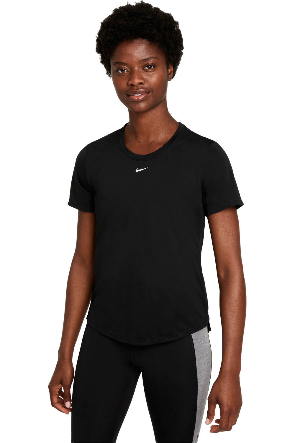 Nike camisetas fitness mujer ONE DF SS STD TOP vista frontal