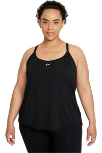 Nike camiseta tirantes fitness mujer ONE DF ELSTKA STD TANK vista frontal