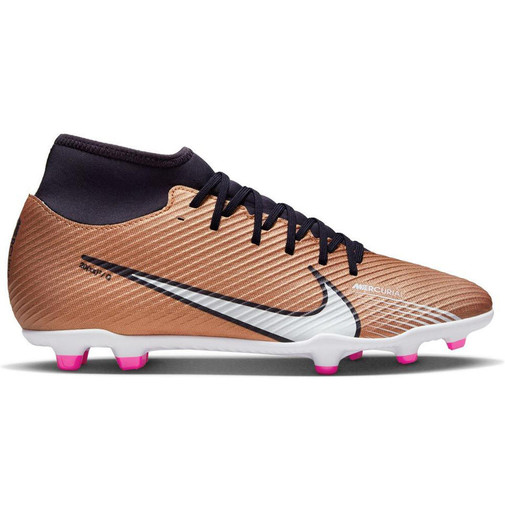 Nike botas de futbol cesped artificial MERCURIAL SUPERFLY 9 CLUB FG MG lateral exterior