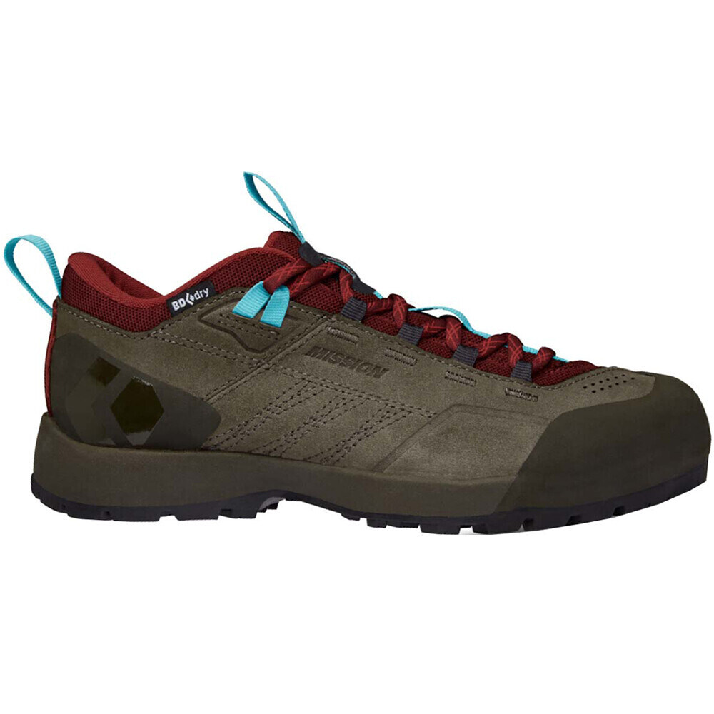 Mission leather low waterprof approach shoes zapatilla trekking mujer Rosa (39)