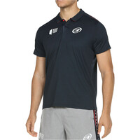 Bullpadel polo tenis manga corta hombre POLO BULLPADEL RODEO vista frontal