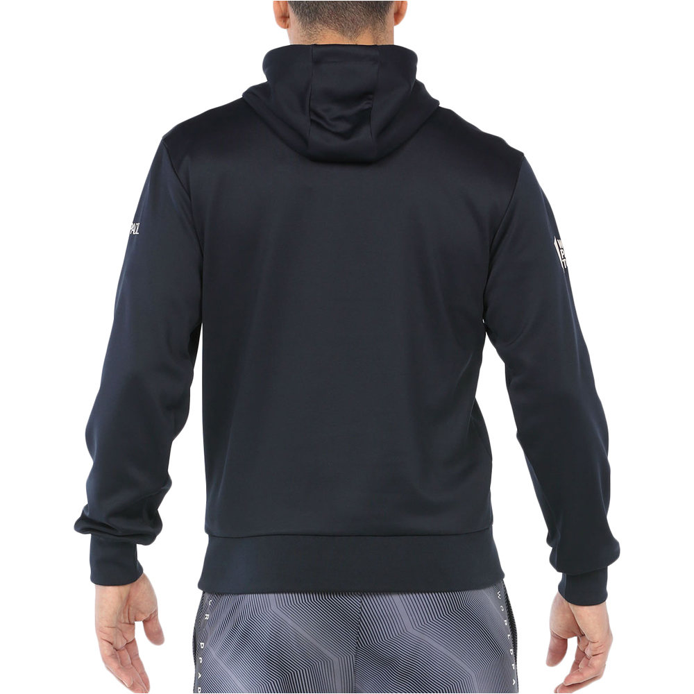 Bullpadel sudadera tenis hombre SUDADERA BULLPADEL RADU vista trasera