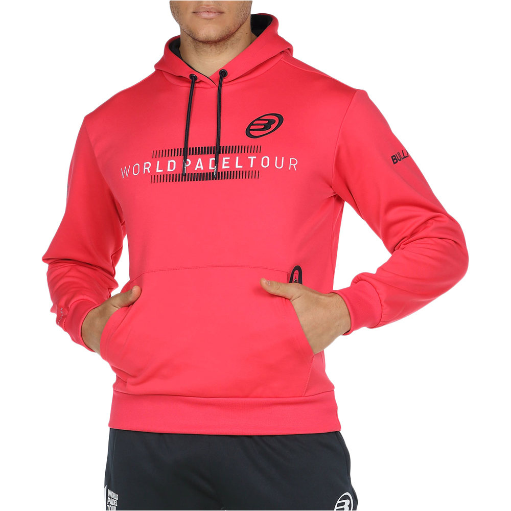 Bullpadel sudadera tenis hombre SUDADERA BULLPADEL RADU vista frontal