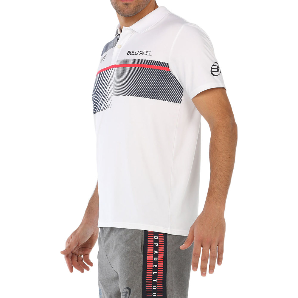 Bullpadel polo tenis manga corta hombre POLO BULLPADEL REVICON 03