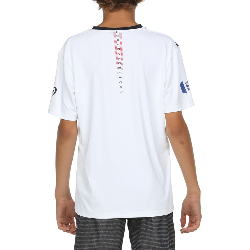 Bullpadel camiseta tenis manga corta niño CAMISETA BULLPADEL REDULLU JR vista trasera