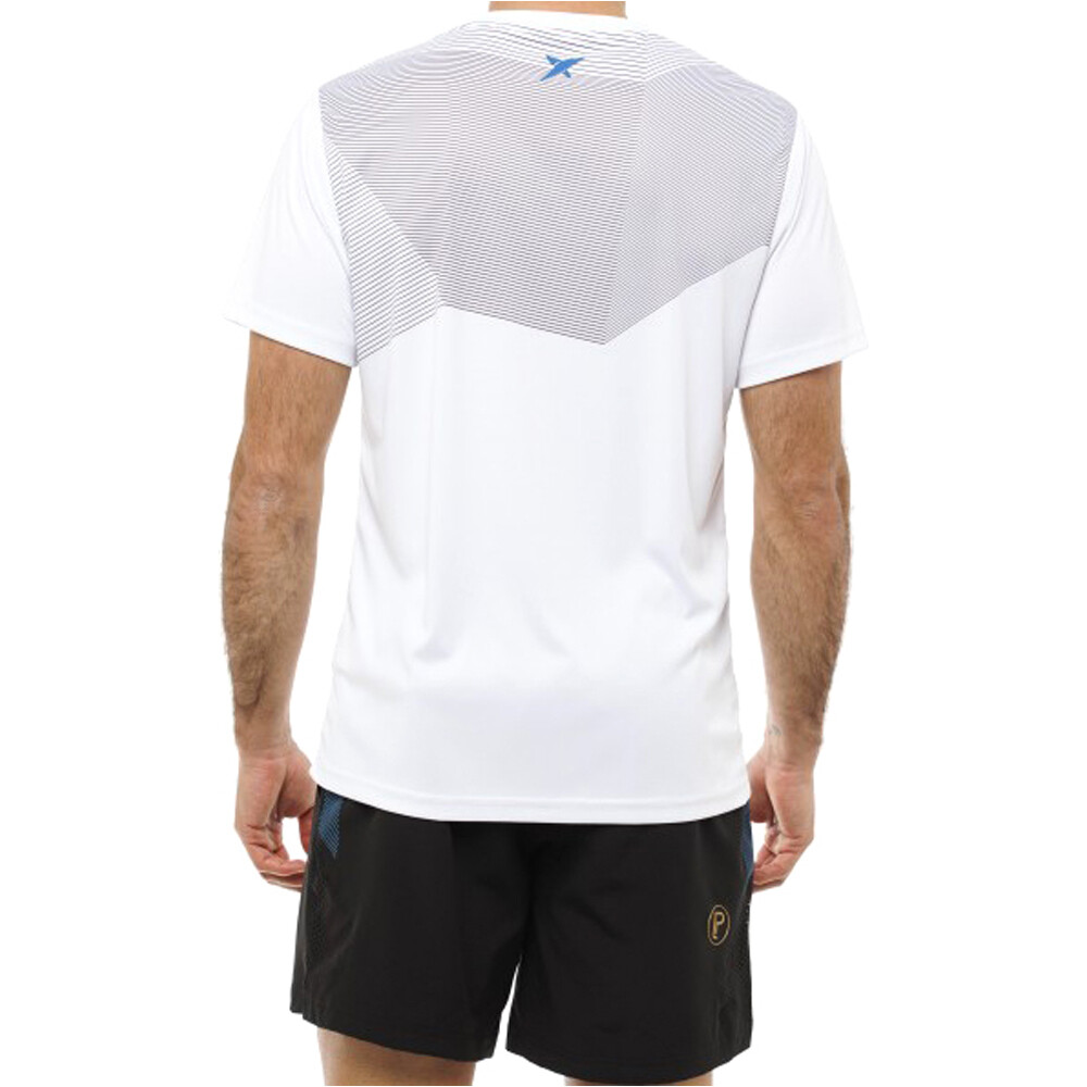 Dropshot camiseta tenis manga corta hombre CAMISETA LIMA WHITE 03