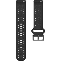 Polar correas de relojes deportivos POLAR WRIST BAND 20MM SIL BLK/GRY S-L vista frontal