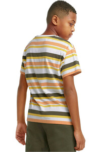 Puma camiseta manga corta niño Alpha Striped Tee B vista trasera