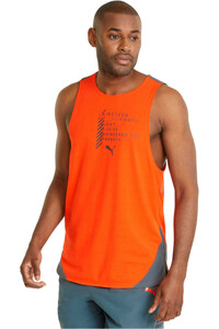 Puma camiseta tirantes fitness hombre TRAIN EVERFRESH TANK vista frontal