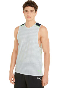 Puma camiseta tirantes fitness hombre TRAIN BREEZE TANK vista frontal