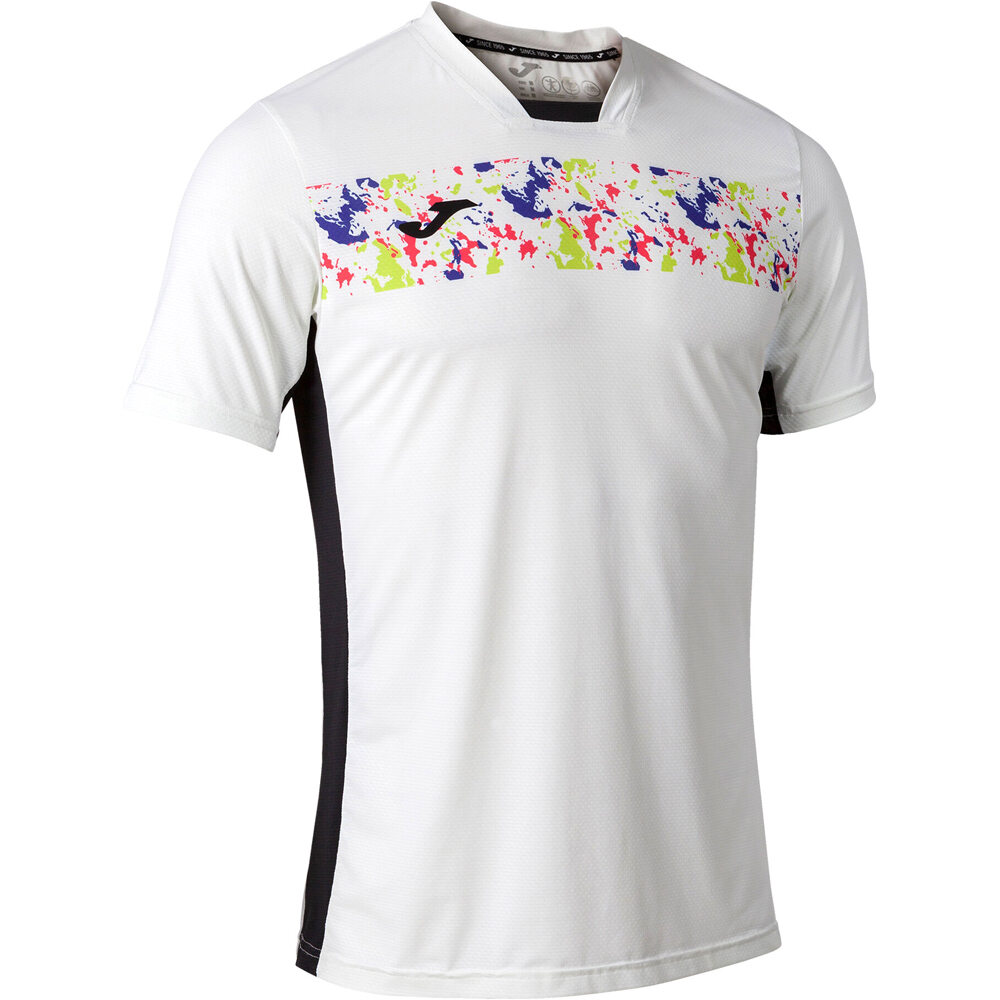 Joma camiseta tenis manga corta hombre CHALLENGE vista frontal