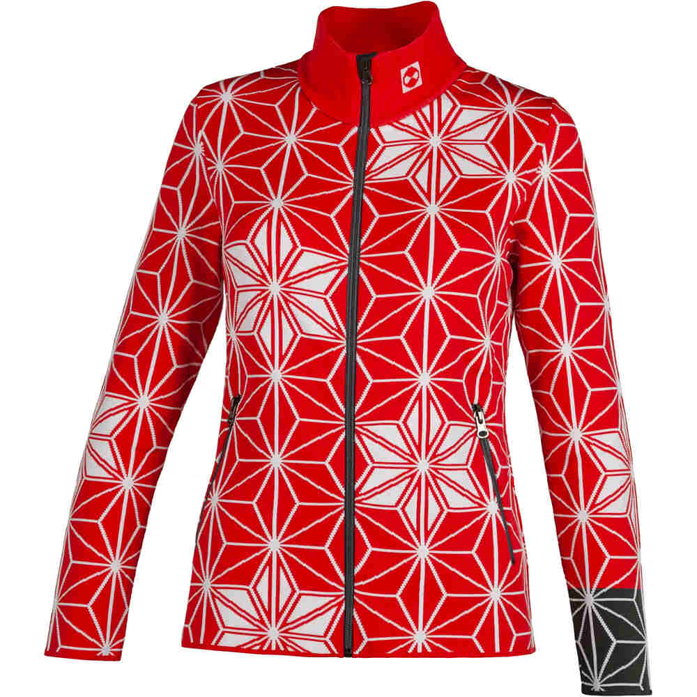 Lady full zip forro polar mujer Rojo (L)