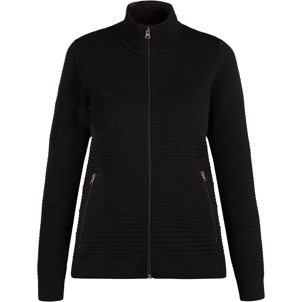 Lady full zip forro polar mujer Negro (S)