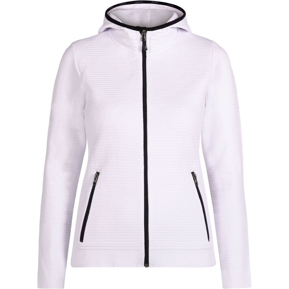 Lady h full zip forro polar mujer Blanco (XL)