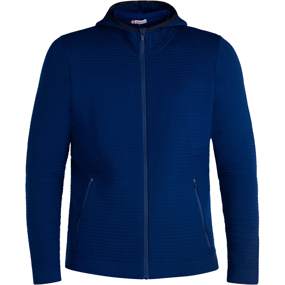 Man hfull zip camisa montaña manga corta hombre Marino (S)