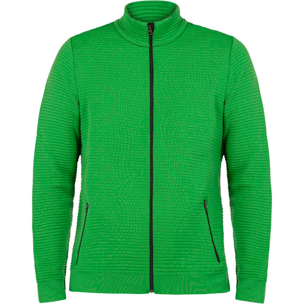 Man full zip Sudaderas Montaña Hombre Verde (L)